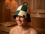 Checkered Koala Sauna Hat image 2