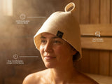 Natural Koala Sauna Hat image 2